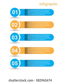 Modern Design Template, can be used for info-graphics, banners for web layout.