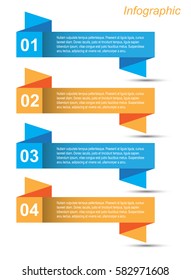 Modern Design Template, can be used for info-graphics, banners for web layout.