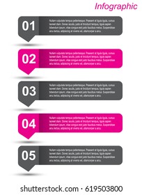 Modern Design Template, can be used for info-graphics, banners for web layout.