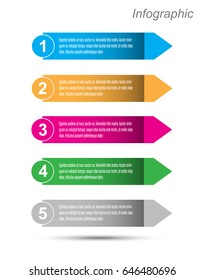 Modern Design Template, can be used for info-graphics, banners for web layout.