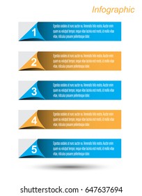 Modern Design Template, can be used for info-graphics, banners for web layout.