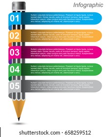 Modern Design Template, can be used for info-graphics, banners for web layout.