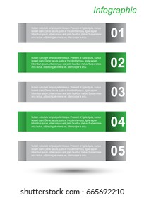 Modern Design Template, can be used for info-graphics, banners for web layout.
