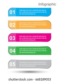 Modern Design Template, can be used for info-graphics, banners for web layout.