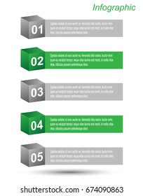 Modern Design Template, can be used for info-graphics, banners for web layout.