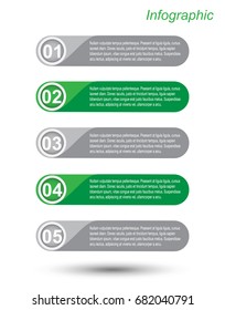 Modern Design Template, can be used for info-graphics, banners for web layout.