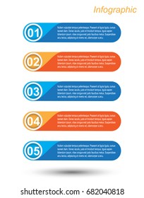 Modern Design Template, can be used for info-graphics, banners for web layout.