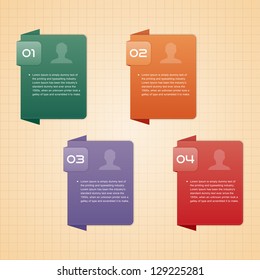 Modern Design template color vector info graphic