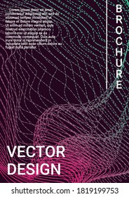 Modern design template. Cover music album. Business vector template. 