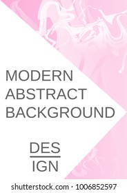 Modern design template. Creative fluid background from current forms for design of a fashionable abstract cover, banner, poster, booklet. Vector illustration.