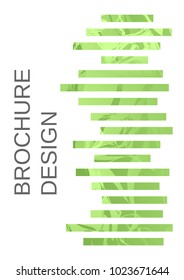 Modern design template. Creative fluid background from current forms for design of a fashionable abstract cover, banner, poster, booklet. Vector illustration.