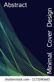 Modern design template. Creative fluid background from abstract lines to create a fashionable abstract cover, banner, poster, booklet. Vector illustration. EPS 10.