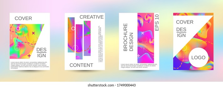 Moderne Design-Vorlage. Kreative Hintergründe aus Flüssigkeiten. Künstlerisches Cover Design. Hintergründe für kreative Flüssigkeiten.  Trendy kreative Vektorkosmuster Farbverlauf. Glatte Bannervorlage.