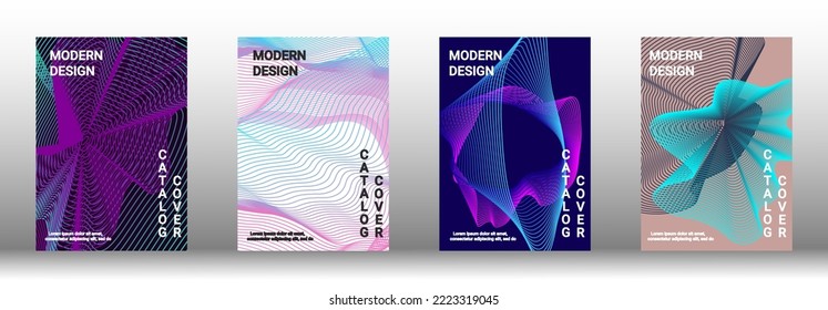 Plantilla de diseño moderna. Creativos fondos fluidos de formularios actuales para diseñar una portada abstracta, pancarta, afiche, folleto de moda. Ilustración vectorial. EPS 10. 