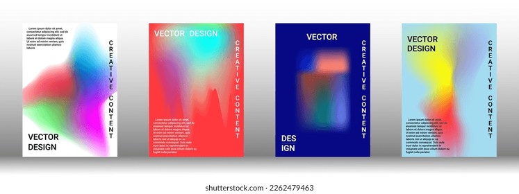 Plantilla de diseño moderna. Creativos fondos fluidos de formularios actuales para diseñar una portada abstracta, pancarta, afiche, folleto de moda. Ilustración vectorial. EPS 10.