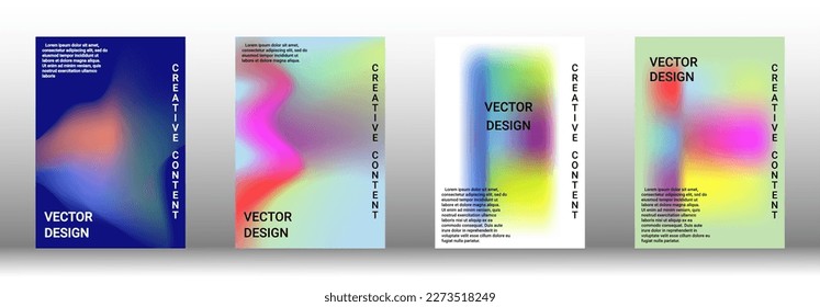 Plantilla de diseño moderna. Creativos fondos fluidos de formularios actuales para diseñar una portada abstracta, pancarta, afiche, folleto de moda. Ilustración vectorial. EPS 10.