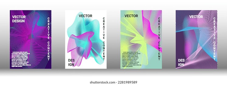Moderne Design-Vorlage. Kreative, flüssige Hintergründe aus aktuellen Formularen, um ein modisches abstraktes Cover, Banner, Poster, Booklet zu entwerfen. Vektorgrafik. EPS10. 