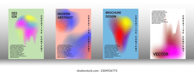 Plantilla de diseño moderna. Creativos fondos fluidos de formularios actuales para diseñar una portada abstracta, pancarta, afiche, folleto de moda. Ilustración vectorial. EPS 10.