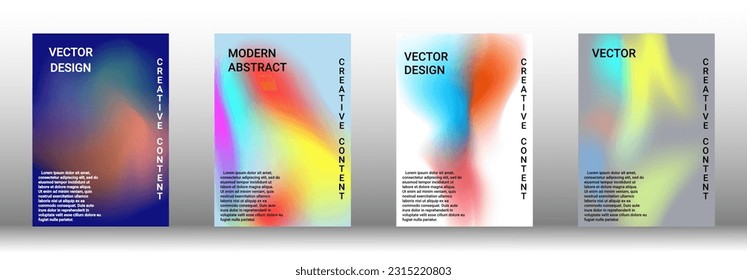 Moderne Design-Vorlage. Kreative, flüssige Hintergründe aus aktuellen Formularen, um ein modisches abstraktes Cover, Banner, Poster, Booklet zu entwerfen. Vektorgrafik. EPS10.