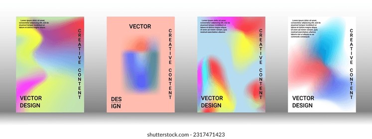 Plantilla de diseño moderna. Creativos fondos fluidos de formularios actuales para diseñar una portada abstracta, pancarta, afiche, folleto de moda. Ilustración vectorial. EPS 10.
