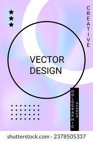 Modern design template. Creative fluid background from current forms to design a fashionable abstract cover, banner, poster, booklet. Vector illustration. EPS 10. 
