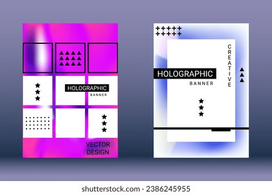 Modern design template. Creative fluid backgrounds from current forms to design a fashionable abstract cover, banner, poster, booklet. Vector illustration. EPS 10. 