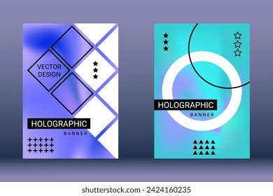 Modern design template. Creative fluid backgrounds from current forms to design a fashionable abstract cover, banner, poster, booklet. Vector illustration. EPS 10.