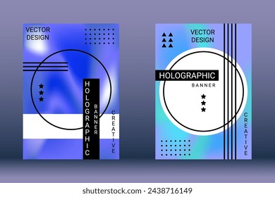 Modern design template. Creative fluid backgrounds from current forms to design a fashionable abstract cover, banner, poster, booklet. Vector illustration. EPS 10. 