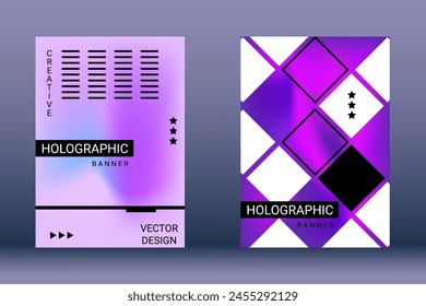 Modern design template. Creative fluid backgrounds from current forms to design a fashionable abstract cover, banner, poster, booklet. Vector illustration. EPS 10. 