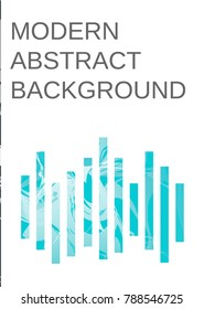 Modern design template. Creative fluid background from current forms for design of a fashionable abstract cover, banner, poster, booklet. Vector illustration.