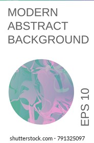 Modern design template. Creative fluid background from current forms for design of a fashionable abstract cover, banner, poster, booklet. Vector illustration.