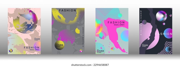 Modern design template. Creative vector backgrounds from fashionable shapes for creating a designer abstract cover, banner, poster, booklet. Vector illustration. EPS 10.