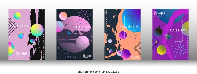 Modern design template. Creative vector backgrounds from fashionable shapes for creating a designer abstract cover, banner, poster, booklet. Vector illustration. EPS 10.