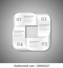 Modern design template. Designed for infographics. Graphic or website layout vector.