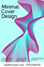 Plantilla de diseño moderna. Futura plantilla futurista con formularios abstractos actuales para diseño de banner, afiche, folleto, informe, diario. 