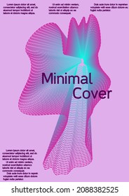 Plantilla de diseño moderna. Futura plantilla futurista con formularios abstractos actuales para diseño de banner, afiche, folleto, informe, diario. 