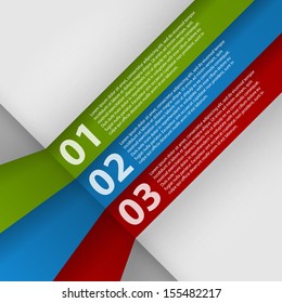 Modern design template infographic