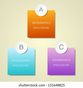 Modern Design template  infographics