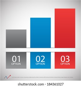modern design template / numbered banners.