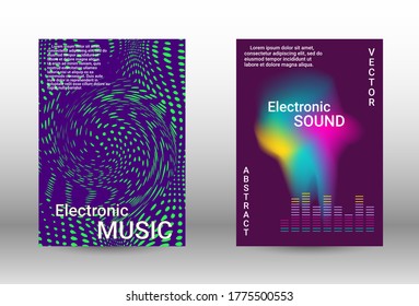 Modern design template.  A set of modern abstract covers. Musical covers your design, great design for any purposes.  Concept business vector.