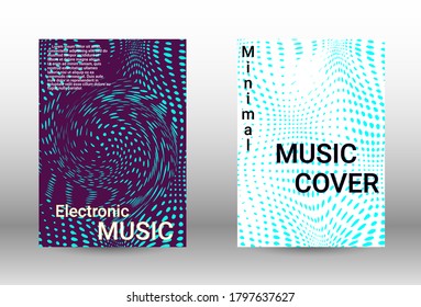Modern design template.  A set of modern abstract covers. Musical covers your design, great design for any purposes.  Concept business vector.