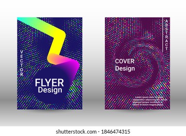 Modern design template.  A set of modern abstract covers. Musical covers your design, great design for any purposes.  Concept business vector.