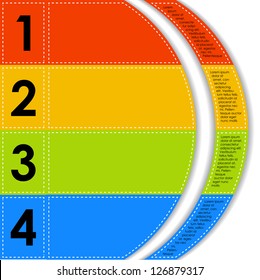 modern design template with special design