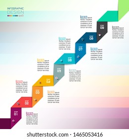 Modern Design template use for infographics, banner, labels.