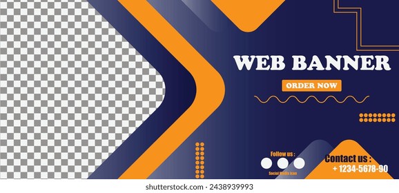 modern design template web banner for bussines