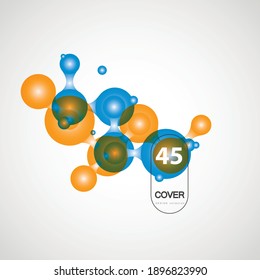 Modern design template for web design. Business infographic template. Technology vector illustration. Modern illustration. Business concept. Website icon symbol. Abstract geometric background