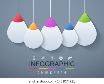 Modern design templates for presenting marketing information or business planning information,Infographic template,Vector.