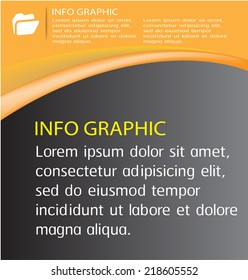 modern design text box template for website graphic technology and internet , labels, numbers.