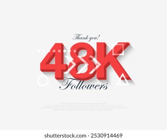 Modern design thank you very much 48k followers.