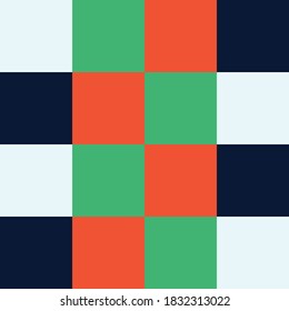 Modern Design Of tiles black red green and white